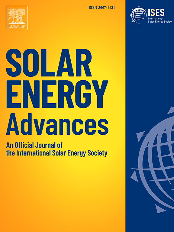 Go to journal home page - Solar Energy Advances
